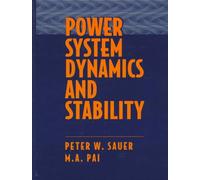 Power System Dynamics And Stability