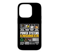 Power Systems Engineer Electrical Grid Logic Sarcasm Whiskey Case for iPhone 14 Pro