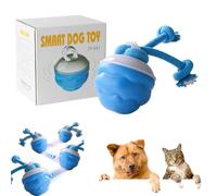 Power Tail 2.0 Dog Toy, Powertail 2.0 Moving Dog Ball, Interactive Toys with Touch Motion Activated, Automatic Rolling Smart Jumping for Large Puppy Small Dogs (1Pcs)