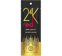 Power Tan 24K Red Super Carrot Oil Tingle Sunbed Tanning Accelerator 20ml - Carrot Oil & Beta-Karotene Fast Dark Tan Booster - DHA Free Tan Lotion for Indoor & Outdoor Tanning with Hydrating Formula