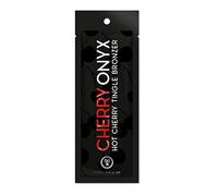 Power Tan Cherry Onyx Hot Tingle Bronzer Tanning Accelerator Cream 20ml | Fast Dark Tan Enhancer with L-Tyrosine, Vitamin E & Skin Conditioning | Advanced Indoor Sunbed Lotion | 20ml