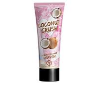 Power Tan Coconut Crush Sunbed Tanning Accelerator 250ml - Fast Dark Tan Cream with Coconut Oil, Shea Butter & Grape Seed Extract - Moisturizing Tingle-Free Formula