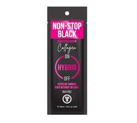 Power Tan Non-Stop Black Collagen Tanning Accelerator Cream 20ml - DHA Free, 24-Hour Dark Tan Lotion with Algotan-P, Tingle-Free, For All Skin Types