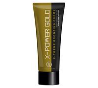 Power Tan X-Power GOLD Bronzing Non Tingle Sunbed Accelerator Cream 250 ml with Vitamin E, Hemp Hydration & Natural Streak-Free Bronzers for Deep Dark Tanning, DHA Free, Honey Coconut Fragrance