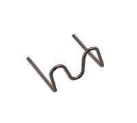Power Tec 100 x Stainless Steel W Shape Staples For Plastic Repair - For Use With Hot Stapler - Size: 0.8mm
