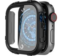 Power Theory Designed for Apple Watch Case 45mm with Screen Protector - Easy Install, Premium Full Body Protection, Hard Bumper Case with Tempered Glass for iWatch Series 8 & 7