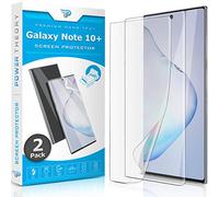 Power Theory Screen Protector Film for Samsung Galaxy Note 10 PLUS [2-pack] - [Not Glass] Full Cover, Case Friendly, Flexible Anti-Scratch Film