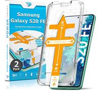 Power Theory Screen Protector for Samsung Galaxy S20 FE 5G/ 4G [6.5 inch] with Easy Install Kit [Premium Tempered Glass for S20FE Fan Edition] (2-Pack)