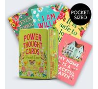 Hay House Pocket Deck Power Thought Cards - 64-Card Affirmation Deck