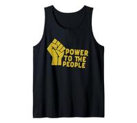 Power to The People Equality Black History Resist Empower Tank Top