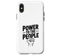 Power to the People Revolutionary Protest Spirit Case for iPhone X/XS