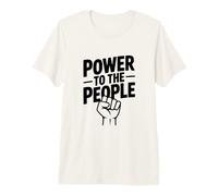 Power to The People Revolutionary Protest Spirit Premium T-Shirt