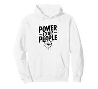 Power to the People Revolutionary Protest Spirit Pullover Hoodie