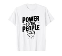 Power to The People Revolutionary Protest Spirit T-Shirt