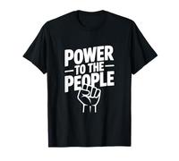 Power to The People Revolutionary Protest Spirit T-Shirt