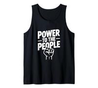 Power to The People Revolutionary Protest Spirit Tank Top