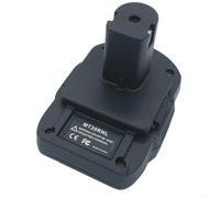 Power Tool Batteries Converter Adapter for 18V Tools, GCR15 Construction, Compatible with BL1830 BL1840 BL1815 Series, Black MT20RNL Model