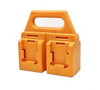 Power Tool Batteries Storage Rack for 20V MAX DCB185, DCB208, 60V DCB609, Wall Mount Holder Organizer Stand for 14.4V BAT614 18V BAT618(DW)