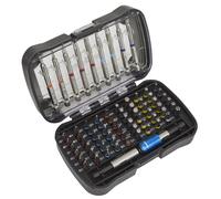Power Tool Bit Set 71pc Colour-Coded S2 - Sealey S01038 New