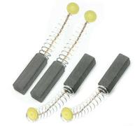 Power Tool Carbon Brushes 6x6x20mm For Grinders | Prevents motor sparking, reduces smoke risk, compatible with grinders, essential spare part, precise dimensions