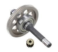 Power Tool Gear Pinions Assembly for Lithium Logging with Balanced Shaft Electric Chain Replacement Accessories Small Gear with Shaft for Power Tool