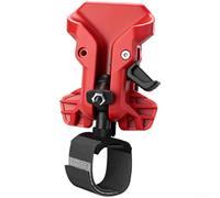 Power Tool Holster with Quick Release Design - ABS Belt Clip Compatible with For Drills Hammers for Construction Maintenance and Repair Tasks (Red)