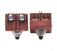 Power Tool On Off Button 650560-8 Angle Grinder Switch Replacement for GA5030 GA4530 9557NB 9555NB 9554HN 9558PB Trigger Assembly Red 2 Pcs