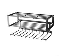 Power Tool Organizer Shelf for Electric Drills with High Load Bearing Capacity for Indoor and Outdoor Use