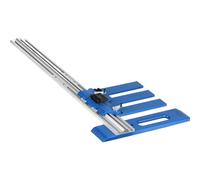 Power Tool Rail - Electric Saw Cutting Guide, Extendable Sliding Track with Accurate Alignment, Heavy-Duty Workbench Accessory, Carpentry and Woodcraft Tool for Workshop and Home Use