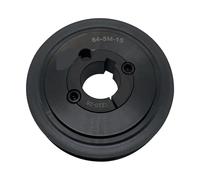 Power Tool V Belt Pulley, V-Type Synchronous Timing Pulley 5M 64 Tooth Aluminum Alloy For 15mm Wide Belts 14-32mm(22mm)