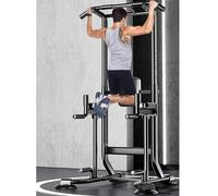 Power Tower, Pull Up Station Multi-function Pull Up Bar Station Workout Equipment for Home Full Body Strength Training Max Load 660lbs