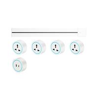 Power Track Socket 8000W Max Power 32A Rated Current Easy Installation Rotating Plug 80CM Length Efficient Power Management