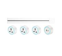 Power Track Socket - Easy Installation, 8000W Max Power, 32 Current, Rotating Plug Charging, 80CM Length - Ideal for Efficient Power Management and Versatile Use