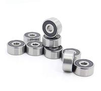 Power Transmission Products 1628 2RS 1628RS ABEC-1 5/8" x1 5/8" x1/2" inch Ball Bearings 15.875mm x 41.275mm x 12.7mm Ball Bearings