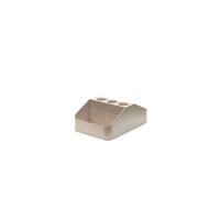 Power Tray Double Storage Box Oat