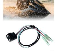 Power Trim Switch 87-18286A43 for Mercury Outboard Remote Control Box - Tilt & Trim Lift Switch, Plastic Alloy Construction, Black,(B)