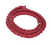Power Twist V Belt, PU Vibration Reduction A Type 13mm Width Wide Application Lathe Belt 1.2m Length Adjustable for Table Saw Transmission Parts
