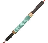 Power Twister Bar - 100kg Spring Chest Expander for Chest, Shoulder, Forearm, Bicep and Arm Workouts - Orange Workout Equipment