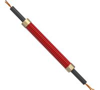 Power Twister Bar 150kg for Upper Body Strength Training: Shoulder, Arm, Forearm, Bicep, Chest - Red Gold