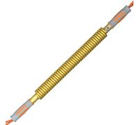 Power Twister Bar 30kg-140kg Chest Expander Dual Spring Arm Exerciser Heavy Duty Upper Body Strength Training Bar for Chest Shoulder Forearm Bicep and Arm