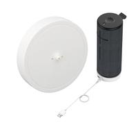 Power Up Charging Dock for Ears Boom 3 - Charging Dock Replacement for Ears Boom 3,for Megaboom 3,for Blast Megablast, Charging Station with USB Cable (White)