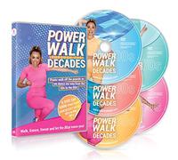 Power Walk Through The Decades 5 DVD Set: Walk, Dance And Sweat With Hits From The 60’s To The 00’s