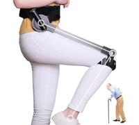Power Walking Aid,Stroke Hemiplegia Walker,Exoskeleton Legs Walking Aid, Assistance Products,Adjustable 3 Strength,for People with Limited Mobility (Right Leg, S)