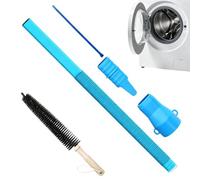 Power Washer Dryer Brush, Trap Cleaning Parts, Secure Vent Vacuum Tool, Functional Style Accessory, Efficient Design for Home Apartment Dorm Room Farmhouse Hotel