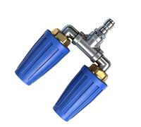 Power Washer Nozzle - Rotating Triple Feature, 5 Inch External Manual Device, Weatherproof Outdoor Maintenance Component, Durable Fastener | Utility Tool for 10cm & Indoor