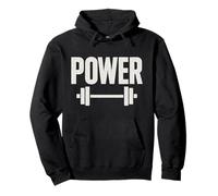 Power Weightlifting Fitness Bodybuilders Gym Motivation Pullover Hoodie