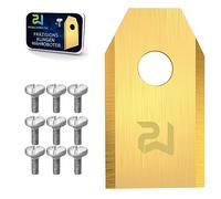 Power Werk® - Replacement Blades for Robotic lawnmowers - Compatible with Husqvarna/Gardena/Yard Force with Screws - Universal Replacement Blades - Lawn Robot Knife Set - 30 Pieces