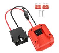 Power Wheel Adapter for 18V Battery with Wire Harness Connector for 4881111828 Battery Adapter Red Black