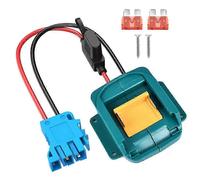 Power Wheel Adapter with Wire Harness Connector, Fuse, Compatible with 18V Lithium-Ion Batteries, 12V Power Wheels Photo Color