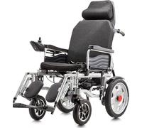 Power Wheelchair for Adults, 31 Miles Travel Range, 330lb Weight Capacity, Reclining Seat, Portable Foldable Electric Chair with Lithium Battery